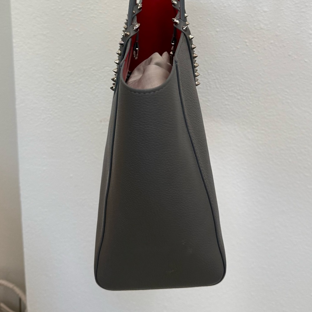 **MINT** Christian Louboutin Cabata Tote *RARE GREY* - Picture 4 of 11